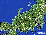 北陸地方のアメダス実況(風向・風速)(2019年06月15日)