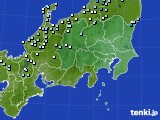 2019年06月16日の関東・甲信地方のアメダス(降水量)