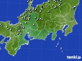 東海地方のアメダス実況(降水量)(2019年06月16日)