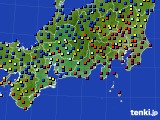 東海地方のアメダス実況(日照時間)(2019年06月16日)