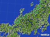 2019年06月16日の北陸地方のアメダス(風向・風速)