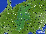 長野県のアメダス実況(風向・風速)(2019年06月16日)