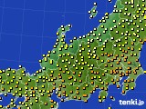 2019年06月17日の北陸地方のアメダス(気温)