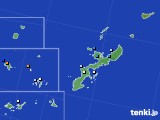 沖縄県のアメダス実況(降水量)(2019年06月18日)