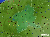 群馬県のアメダス実況(日照時間)(2019年06月18日)