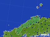 島根県のアメダス実況(日照時間)(2019年06月18日)