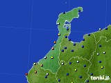 2019年06月19日の石川県のアメダス(日照時間)