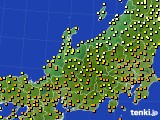2019年06月19日の北陸地方のアメダス(気温)
