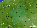 群馬県のアメダス実況(気温)(2019年06月19日)