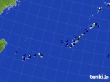 沖縄地方のアメダス実況(風向・風速)(2019年06月19日)