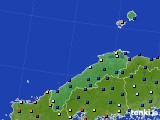 島根県のアメダス実況(日照時間)(2019年06月21日)