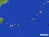 沖縄地方のアメダス実況(風向・風速)(2019年06月23日)