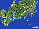 東海地方のアメダス実況(風向・風速)(2019年06月26日)