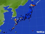 アメダス実況(日照時間)(2019年06月27日)