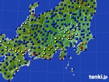 関東・甲信地方のアメダス実況(日照時間)(2019年06月28日)