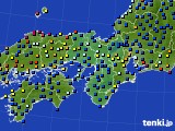 近畿地方のアメダス実況(日照時間)(2019年06月28日)