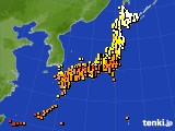 アメダス実況(気温)(2019年06月28日)