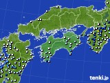 2019年06月30日の四国地方のアメダス(降水量)