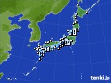2019年06月30日のアメダス(降水量)
