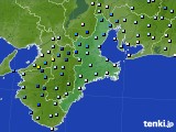 三重県のアメダス実況(降水量)(2019年06月30日)