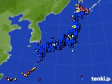 2019年06月30日のアメダス(日照時間)