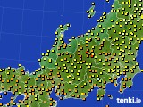 北陸地方のアメダス実況(気温)(2019年06月30日)