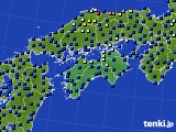 四国地方のアメダス実況(日照時間)(2019年07月01日)
