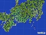 東海地方のアメダス実況(日照時間)(2019年07月02日)