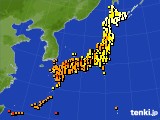 アメダス実況(気温)(2019年07月04日)