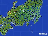 2019年07月05日の関東・甲信地方のアメダス(日照時間)