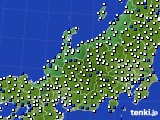 2019年07月06日の北陸地方のアメダス(風向・風速)