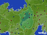 滋賀県のアメダス実況(日照時間)(2019年07月07日)