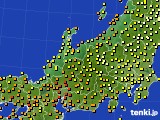 2019年07月07日の北陸地方のアメダス(気温)