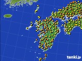 2019年07月09日の九州地方のアメダス(気温)