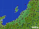 新潟県のアメダス実況(日照時間)(2019年07月10日)