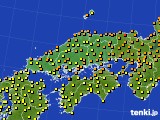 アメダス実況(気温)(2019年07月10日)