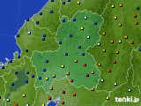 岐阜県のアメダス実況(日照時間)(2019年07月12日)
