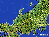 2019年07月12日の北陸地方のアメダス(気温)