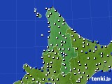 道北のアメダス実況(風向・風速)(2019年07月12日)