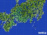 東海地方のアメダス実況(日照時間)(2019年07月13日)