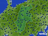 2019年07月13日の長野県のアメダス(日照時間)