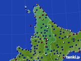 道北のアメダス実況(日照時間)(2019年07月15日)