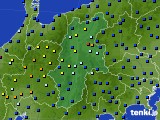 2019年07月16日の長野県のアメダス(日照時間)