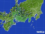 東海地方のアメダス実況(降水量)(2019年07月18日)