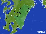 2019年07月18日の宮崎県のアメダス(降水量)