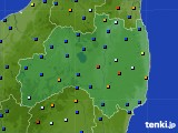 2019年07月19日の福島県のアメダス(日照時間)