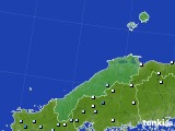 2019年07月21日の島根県のアメダス(降水量)