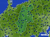 2019年07月21日の長野県のアメダス(日照時間)