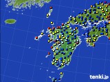 2019年07月23日の九州地方のアメダス(日照時間)