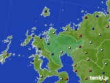 佐賀県のアメダス実況(日照時間)(2019年07月24日)